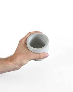 Small Grey Plant Pot