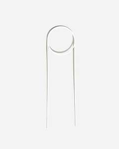 Accessories: White Hoop Plant Support