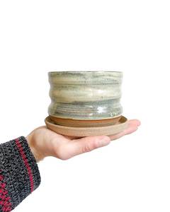 Green Ceramic Plant Pot