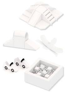 Soft Play Sets: Pure White Soft Play