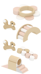 Soft Play Sets: Wild One - Flower Power/Jungle Soft Play Set