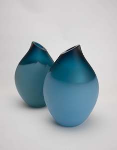 Glass: Medium Hot Pocket - Teal #2