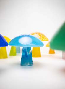 Lorraine Natusch: Turquoise Mushroom - Medium