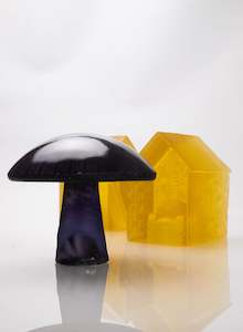 Lorraine Natusch: Purple Mushroom - Medium