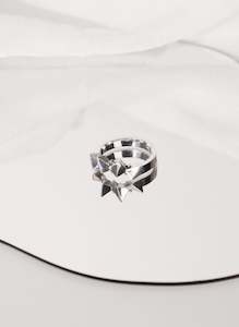 Holly Howe: Fan Sterling Silver Ring