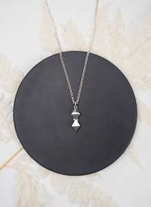 Holly Howe: Sterling Silver Bow Necklace