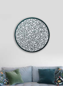 Hikurangi Edwards: Ahumairangi - Original Carved Painting