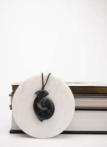 Charlie Marsh: Pounamu Hook Pendant