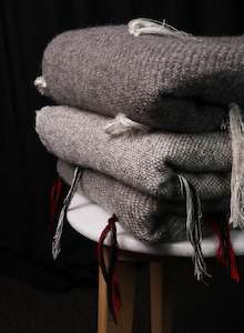 Luxury Throws The Poi Room: Whero (Red) Luxury Throw