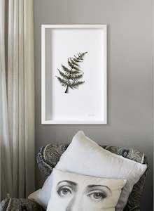 Cathy Brickhill: Bracken Fern Leaf Sculptural Embroidery