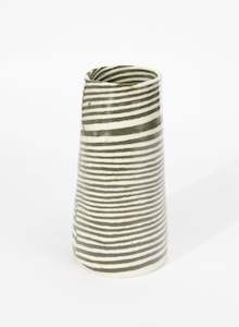 Nerikomi Dark Green Large Vase