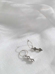 Holly Howe: Bow Hoop Earrings