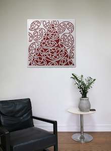 Niho Taniwha - Original Carved Painting