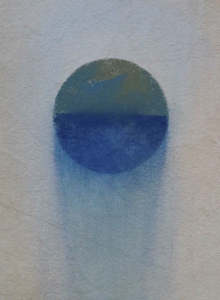 Eclipse An Exhibition By Paula Coulthard: Light Eclipse Series Framed - Hemispheres