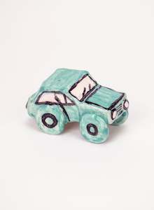 3D Sculpture - Teal Car