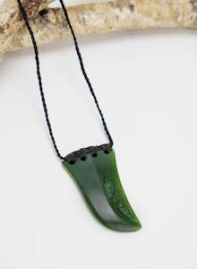 Charlie Marsh: Pounamu Niho Pendant