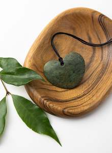 Large Pounamu Heart