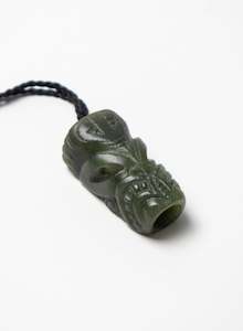 Deane Moreton: Pounamu Tiki Kōauau Pendant