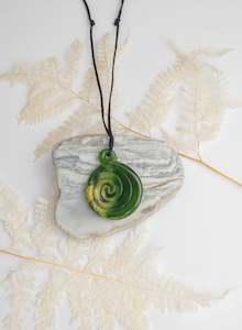 Pounamu Koru Pendant