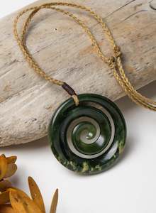 Pounamu Koru Pendant