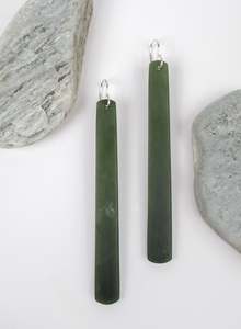 Pounamu Drop Earrings