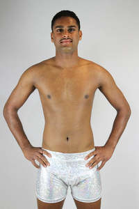 Pole Bottoms: White Sparkle Trunk