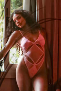 Spider Bodysuit - Baby Pink