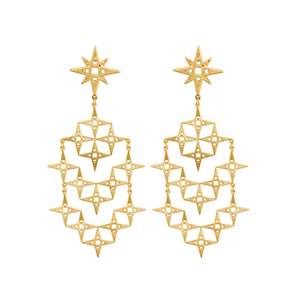 Stardust Earrings | Gold