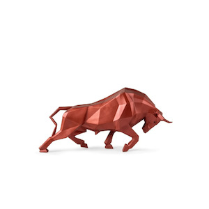 Bull - Metallic Red