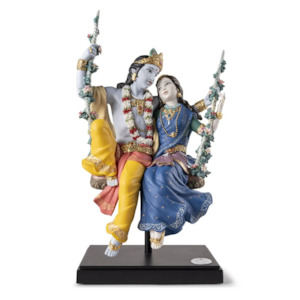Celebrate Diwali With Timeless Grace: Radha Krishna on a Swing. Limited Edition