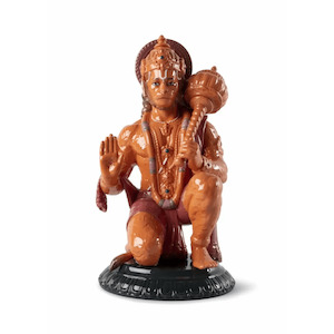 Celebrate Diwali With Timeless Grace: Hanuman - Orange