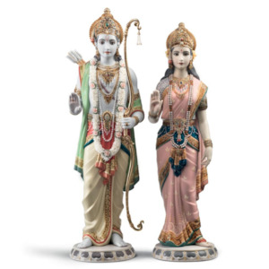 Rama and Sita Sculpture. Limited Edition