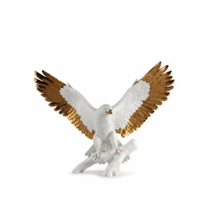 Gifts For Him: Freedom Eagle . White-Copper
