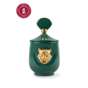 Lynx Candle Luxurious Animals. Redwood Fire Scent