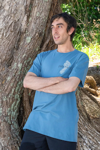 Products: Blue T-Shirt – Men The Pour House