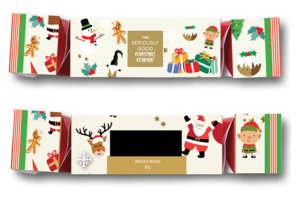 Occasion Christmas Gifts Individual Christmas Gifts Stocking Fillers: Chocolate Christmas Cracker - Seriously Good Chocolate Company
