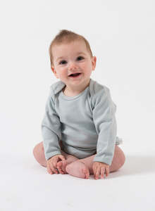 Recipient Baby Gift Hampers Baskets: Organic Envelope Neck Bodysuit (3 designs)  | Babu