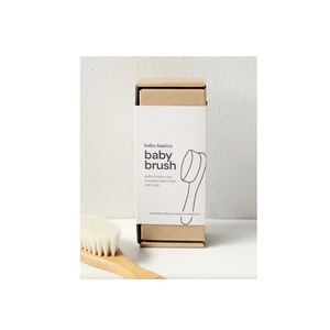 Babu Wooden Baby Hairbrush