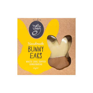 PRE ORDER | Gingerbread White Chocolate Bunny Ears 145gm