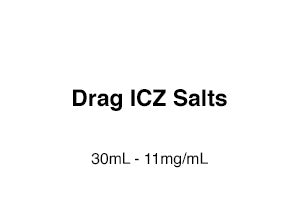 Vape Juice E Liquid: DRAG ICZ Salts 30mL - 11mg/mL