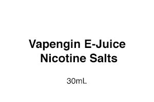 Vape Juice E Liquid: Vapengin E-Juice Nicotine Salts 30mL