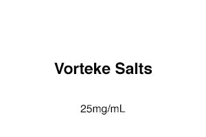 Vape Juice E Liquid: Vorteke Salts 25mg/mL