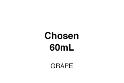 Vape Juice E Liquid: Chosen - Grape 60ml