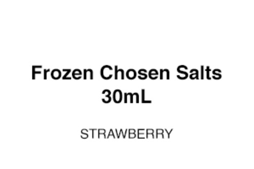 Vape Juice E Liquid: Frozen Chosen Salts - Strawberry 30ml
