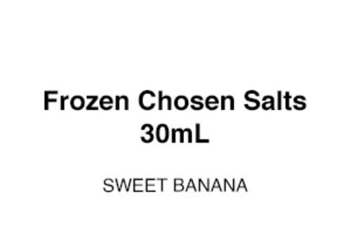 Frozen Chosen Salts - Sweet Banana 30ml