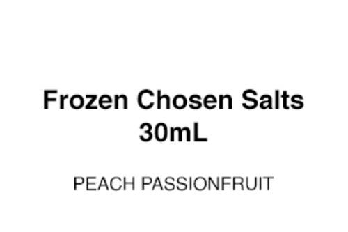 Frozen Chosen Salts - Peach Passionfruit 30ml