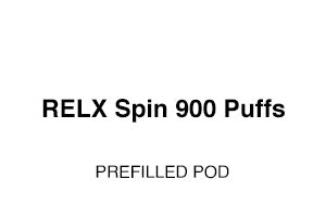 RELX Spin 900 Puffs Prefilled Pod | Dual Flavors in One Pod