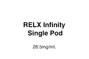 RELX Infinity Single Pod 28.5mg/ml