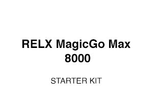 RELX MagicGo Max 8000 Starter Kit