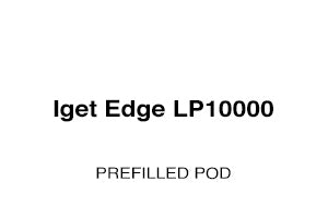Iget Vapes: IGET Edge LP10000 Prefilled Pod